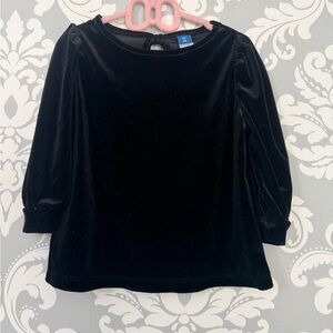 4/$25 •‎ Old Navy Puff-Sleeve Tie-Back Velvet Top